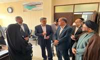 دیدار رئیس سازمان جهاد کشاورزی جنوب کرمان با کارکنان منابع طبیعی در آستانه هفته منابع طبیعی