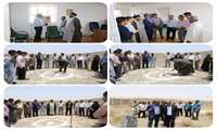 کلنگ احداث ساختمان مرکز جهاد کشاورزی مارز زمین زده شد